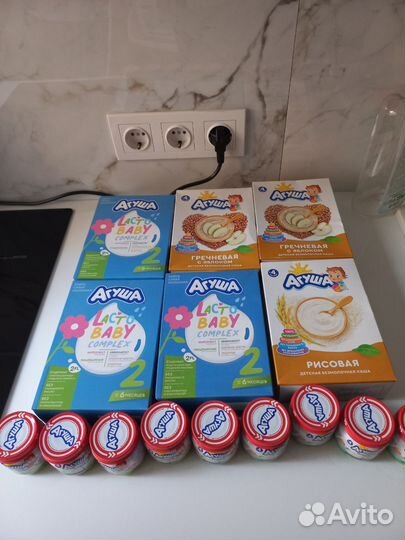 Детское питание смесь агуша