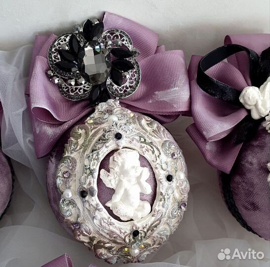 Шары на ёлочку. Набор ручной работы