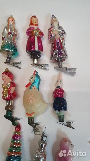 Елочные игрушки СССР