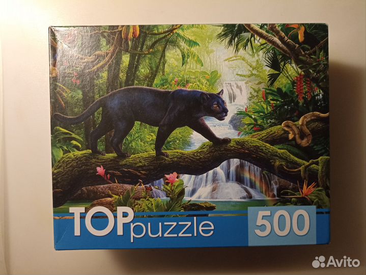 Пазлы с пантерой 500 штук