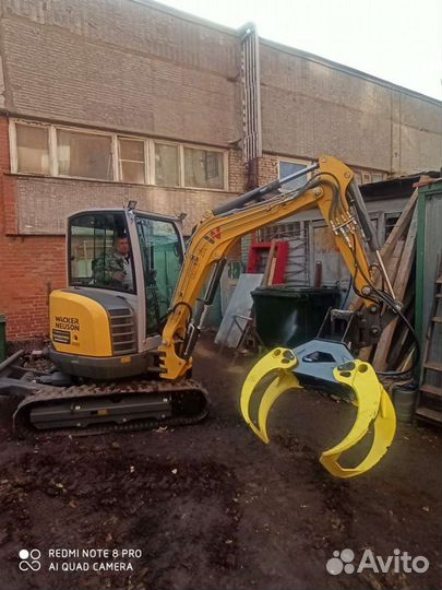 Мини экскаватор,ямобур,демонтаж,в аренду