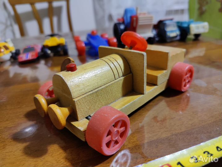 Машинка деревянная из СССР