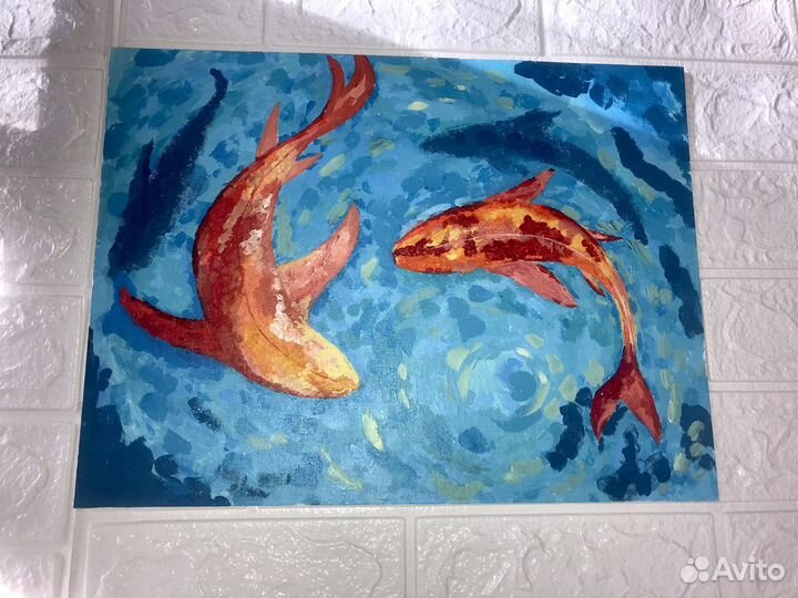 Картина маслом на холсте