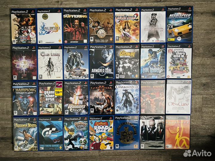 PlayStation 2 игры лицензия