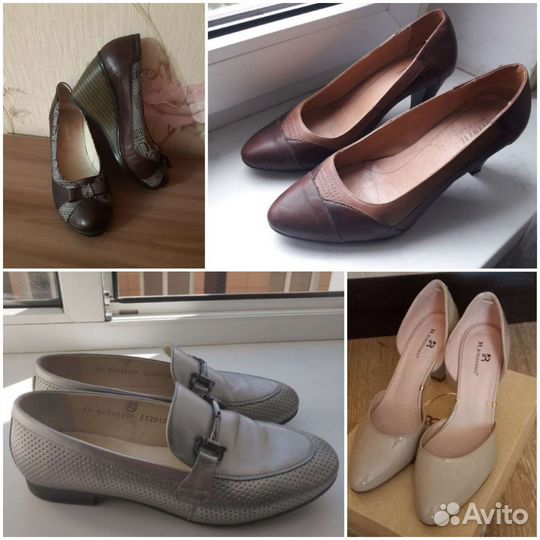 Туфли из натуральной кожи