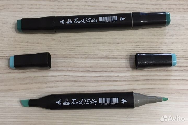 Маркеры для скетчинга, 168 штук