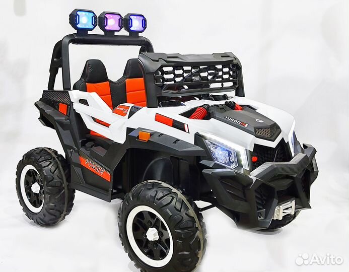 Электромобиль багги для двоих детей