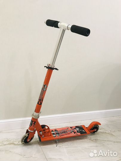 Самокат детский двухколесный бу