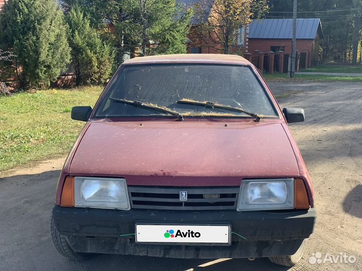 ВАЗ 2109 1.5 МТ, 2002, битый, 191 539 км