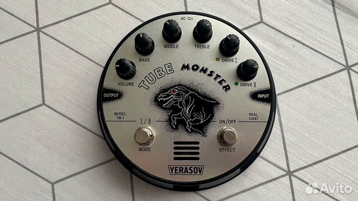 Yerasov Tube Monster TM-1 ламповая примочка