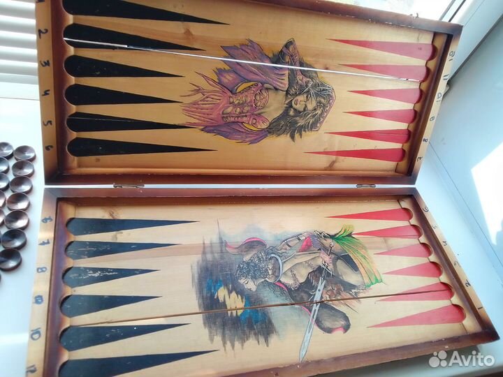 Нарды резные