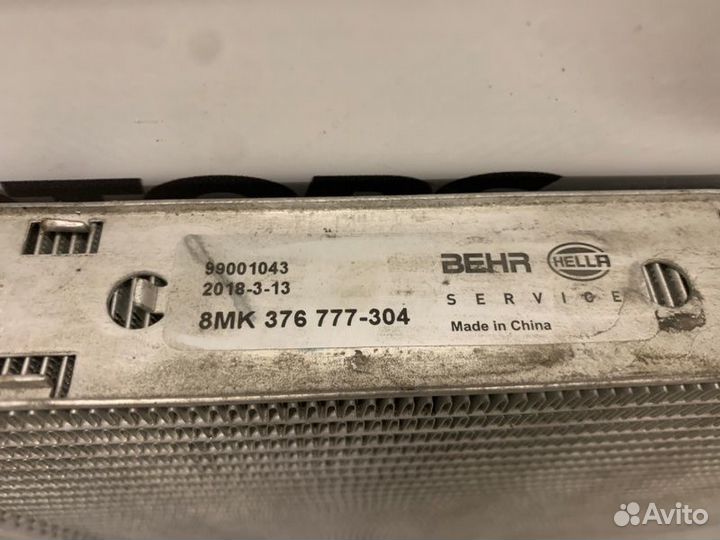 Радиатор охлаждения двигателя Bmw 5 F10 N52B30