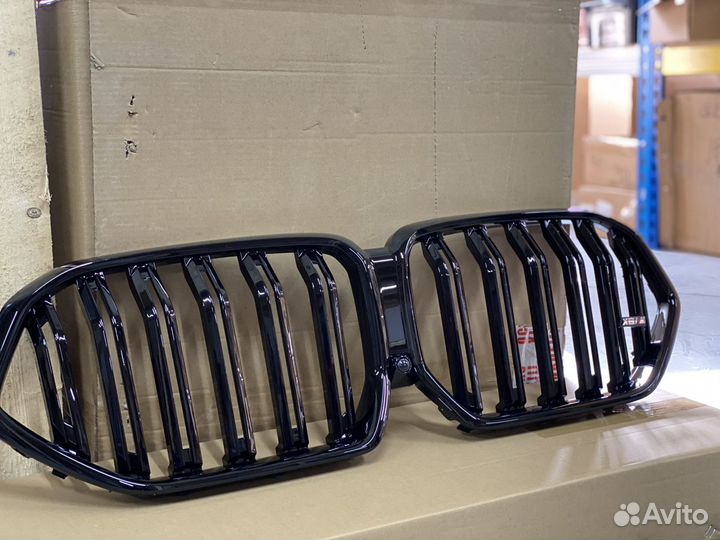 Решетка радиатора на BMW X 6 G 06 черная