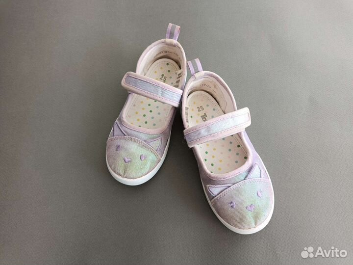 Туфли с перемычкой для девочки