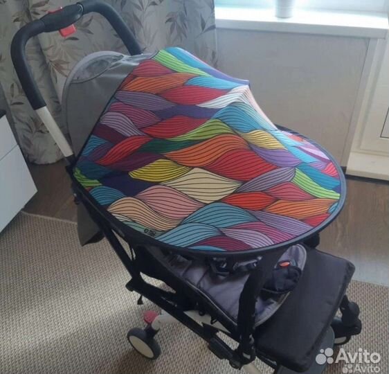 Коляска sweet baby mamma mia и козырек leokid