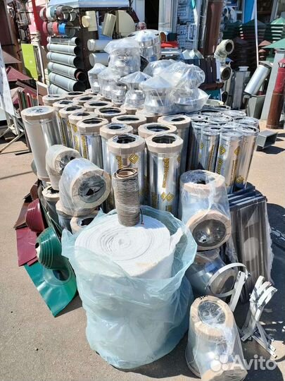 Труба сендвич для дымохода 150 нерж