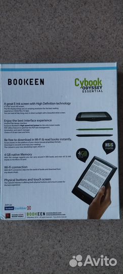 Электронная книга Bookeen