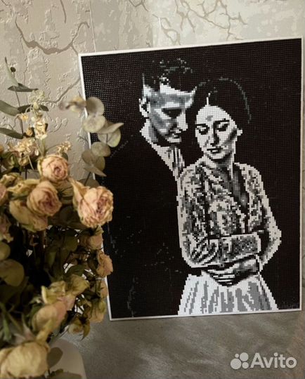 Картина по фото алмазами