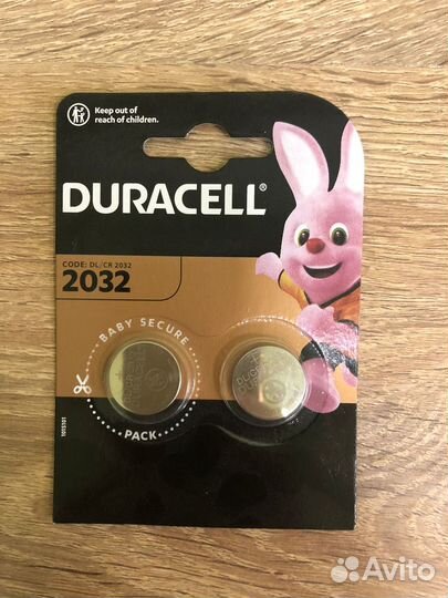 Батарейки Duracell DL / CR 2032 2 шт