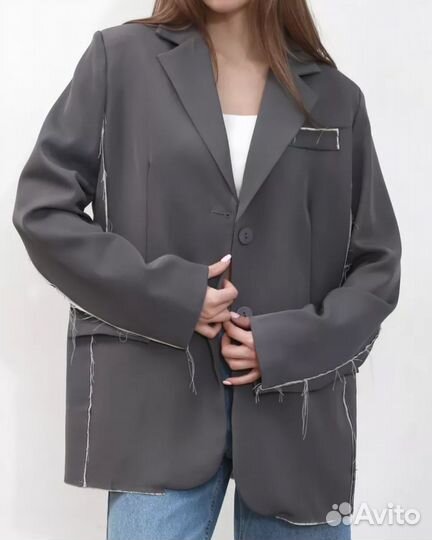 Пиджак женский оверсайз