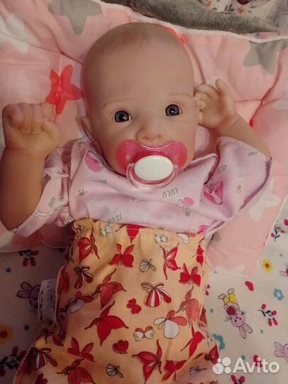 Кукла реборн силиконовая
