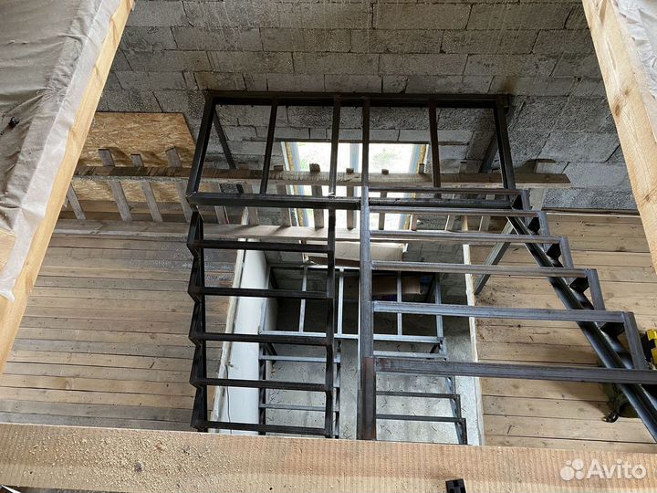 Металлический каркас лестницы бесплатные замеры