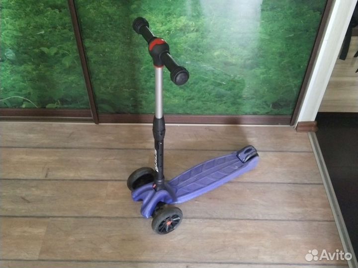 Самокат детский трехколесный бу