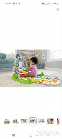 Развивающие игрушки коврик