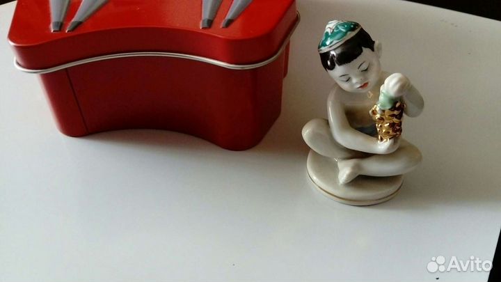 Коробка жестяная IKEA ёмкость для хранения