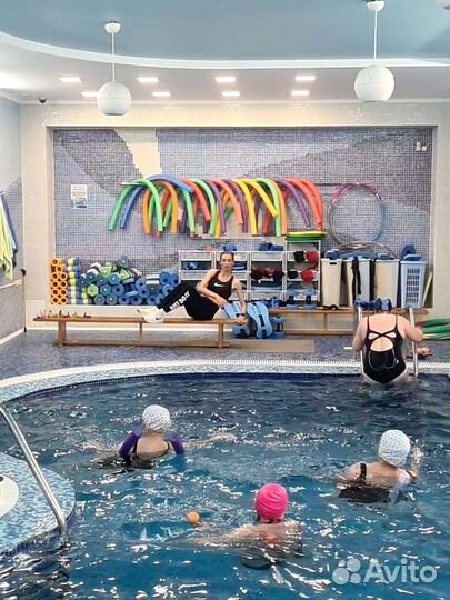 Аквааэробика для похудения и сауна