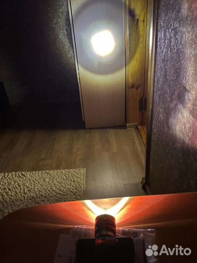 Налобный аккумуляторный фонарь (Новый)