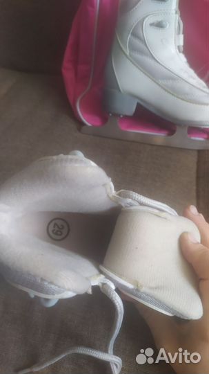 Коньки для девочки 29 размер