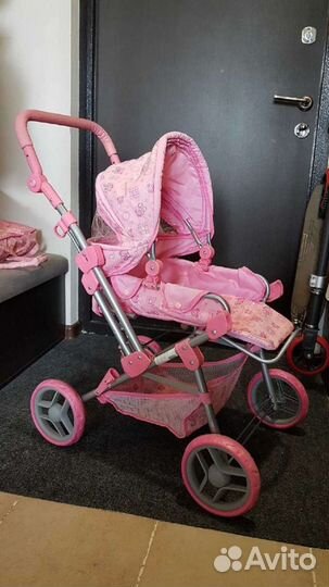 Melobo Коляска люлька для кукол (арт. 9368)