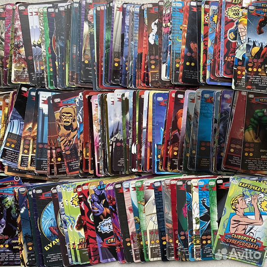 Карточки Человек Паук герои и злодеи