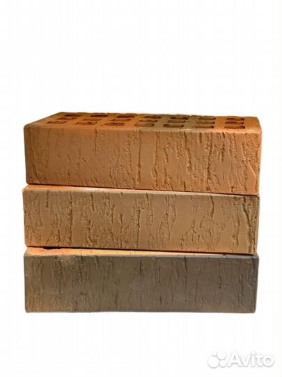 Кирпич облицовочный красный флеш скала 1,0нф