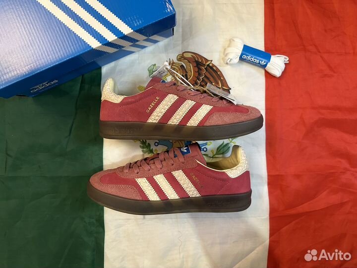 Adidas Gazelle Indoor pink розовые