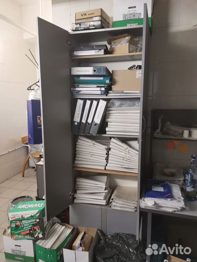 Мебель для офиса / офисная мебель серая