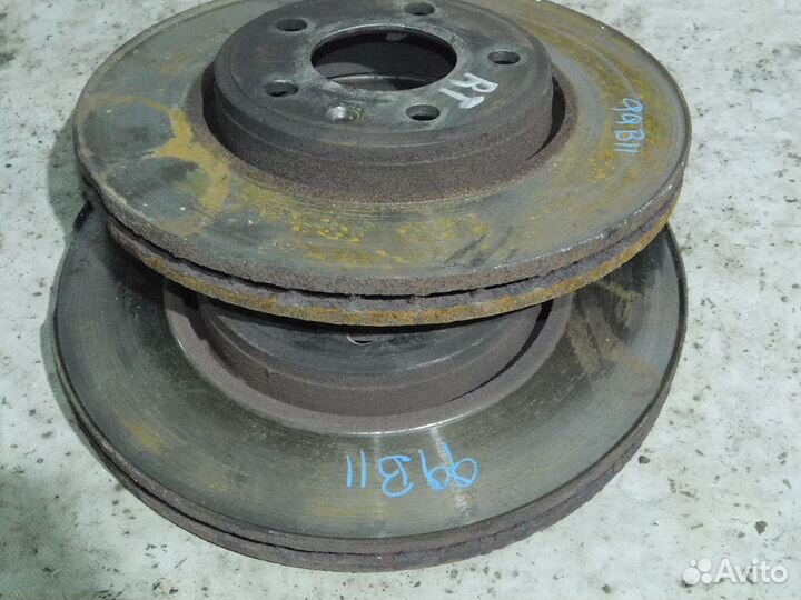 Диск тормозной передний рено трафик.опель виваро