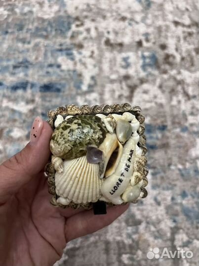 Шкатулка для мелочей из ракушек