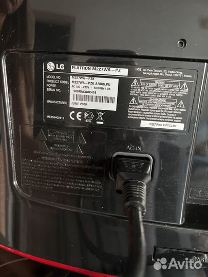 Телевизор / Монитор LG 21,5