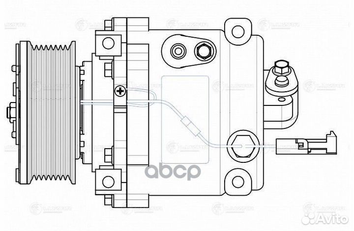 Компрессор кондиц. для а/м Лада 4x4 Urban (14)