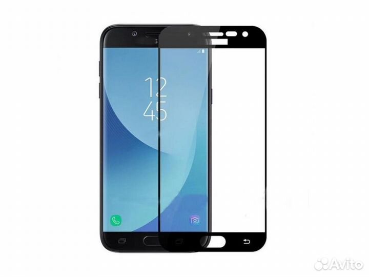 Стекло для Samsung Galaxy J5 2017/J5 PRO 5D (черны