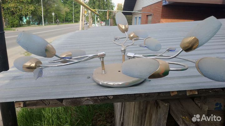 Люстра потолочная бу