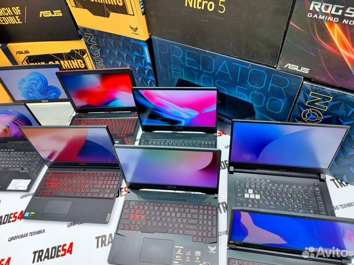 Игровые Ноутбуки на Core i7. Гарантия. Рассрочка