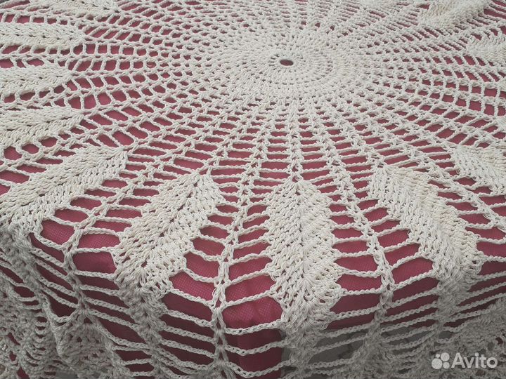 Скатерть лен новая