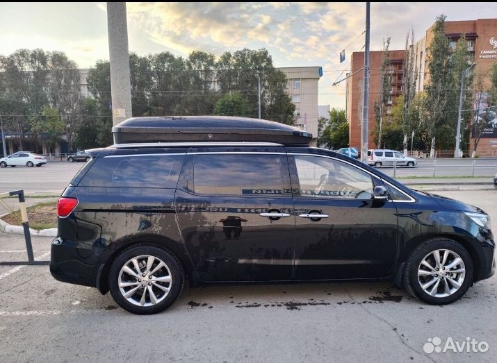 Новый бокс багажник на крышу для Kia Carnival