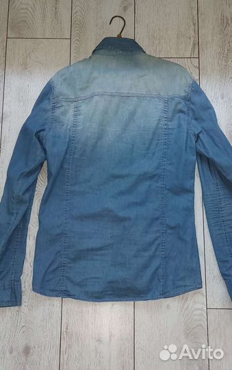 Джинсовая рубашка