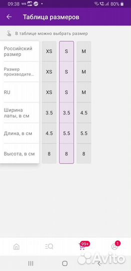 Зимние ботинки для собак Osso р.3 на 4 см