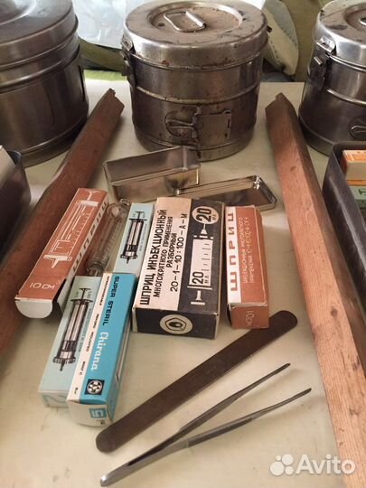 Медицинский бикс, стерилизатор и всё остальное