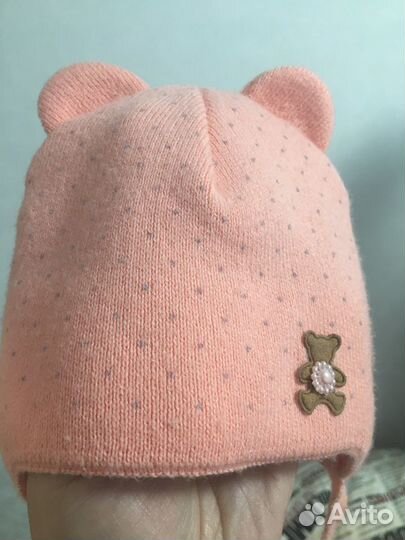 Шапочка для новорожденной принцессы